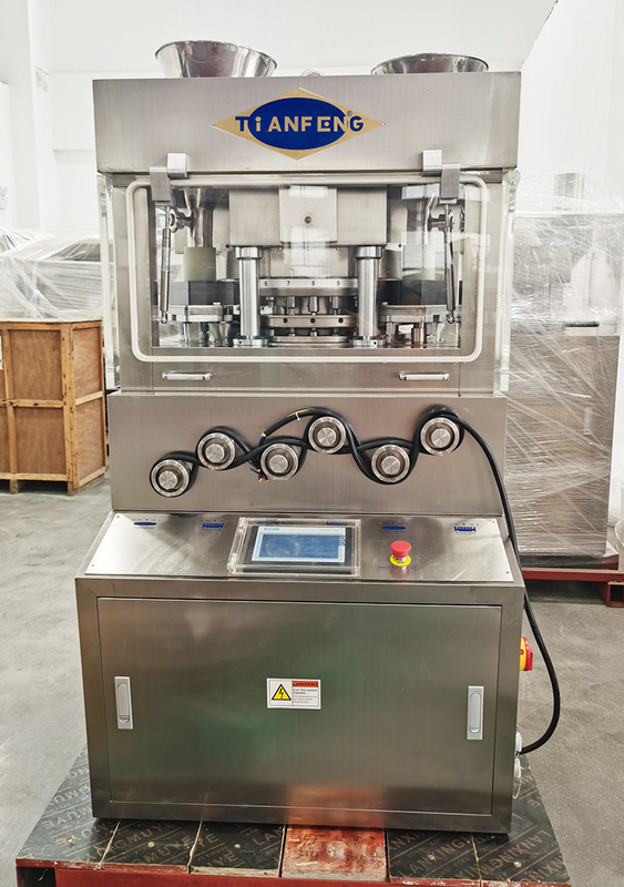 PLC টাচ স্ক্রীন সহ ZP31F-3 ZP35F-3 পিল ট্যাবলেট প্রেস মেশিন 189000 পিস/ঘন্টা