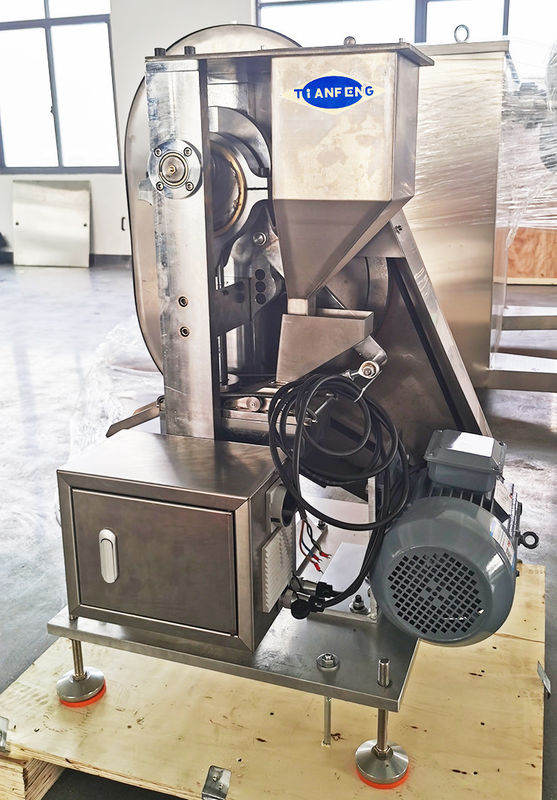 ল্যাবের জন্য 12 টন প্রেসার TDP-120D একক পাঞ্চ পিল ট্যাবলেট প্রেস মেশিন