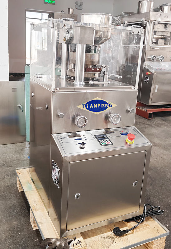 220V/380V পাওয়ার সাপ্লাই রোটারি ট্যাবলেট প্রেস মেশিন 1.5KW পাওয়ার 9000pcs/12600pcs/16200pcs/21600pcs