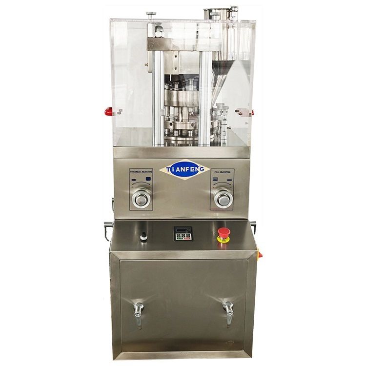 পিল/ট্যাবলেট প্রেস প্রোডাকশনের জন্য টাররেট ঘূর্ণন গতি 0-30 r/min কর্পূর ট্যাবলেট তৈরির মেশিন