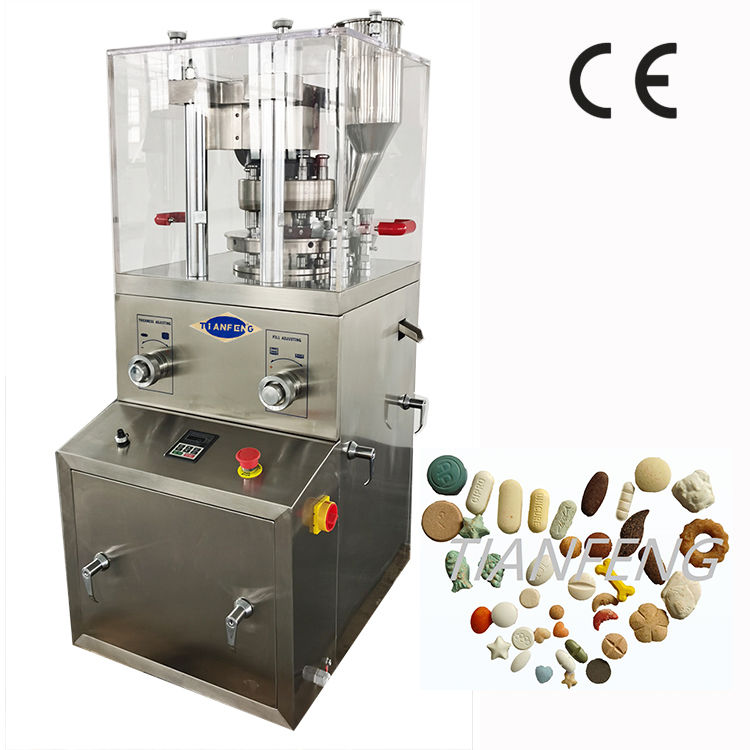 ফার্মাসিউটিক্যাল ট্যাবলেট উৎপাদনের জন্য 480×635×1100 মিমি ২.২ কিলোওয়াট স্বয়ংক্রিয় ট্যাবলেট প্রেস মেশিন