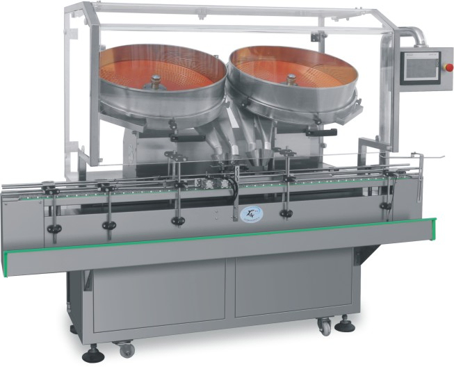 60ml 80ml 100ml বোতলগুলির জন্য 1 বছরের ওয়ারেন্টি সহ উচ্চ-গতির 380V ক্যাপসুল বোতল ভর্তি লাইন