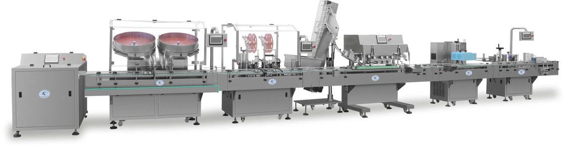 উচ্চ-গতি সম্পন্ন ৩৮০V স্বয়ংক্রিয় বোতল ভর্তি উৎপাদন লাইন, ১ বছরের ওয়ারেন্টি এবং ১০০০ পিসি/বছর ক্ষমতা সহ