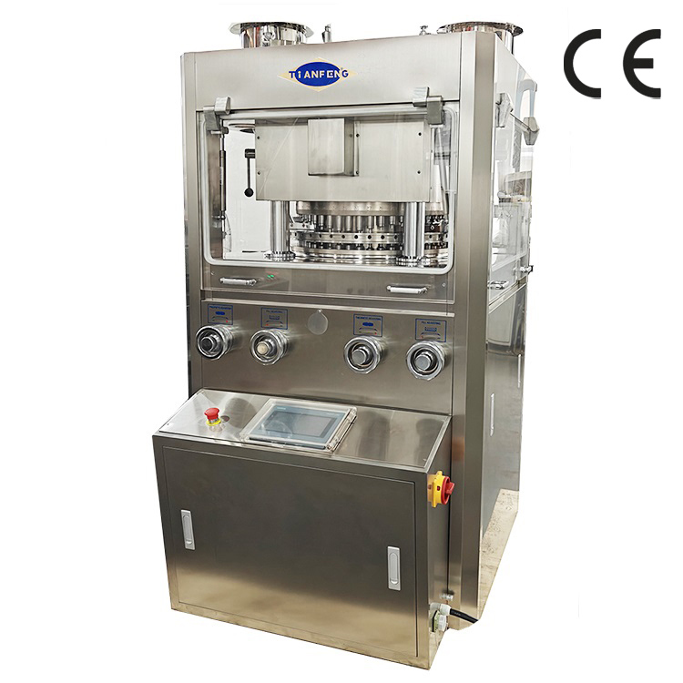Versatile Rotary Tablet Press Machine for Different Tablet Shapes and Sizes