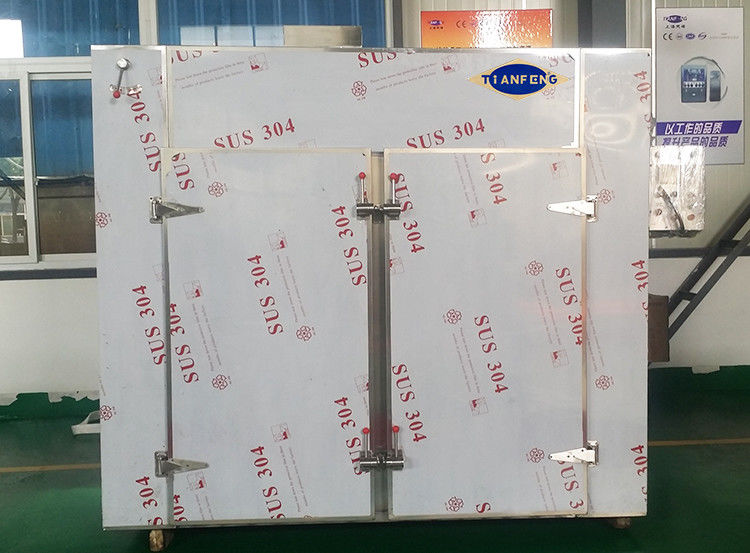 100 কেজি ব্যাচ 48 প্লেট 15 কেডব্লিউ উষ্ণ সংবহন এয়ার ওভেন বিন সী সী খাবারের জন্য