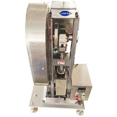 ল্যাবের জন্য 12 টন প্রেসার TDP-120D একক পাঞ্চ পিল ট্যাবলেট প্রেস মেশিন