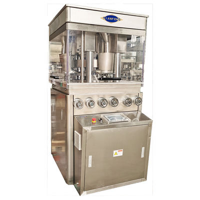 তিন স্তরের বড়ির জন্য ফোর্স ফিডার ZPW23 সহ বৈদ্যুতিক ট্যাবলেট কম্প্রেশন মেশিন